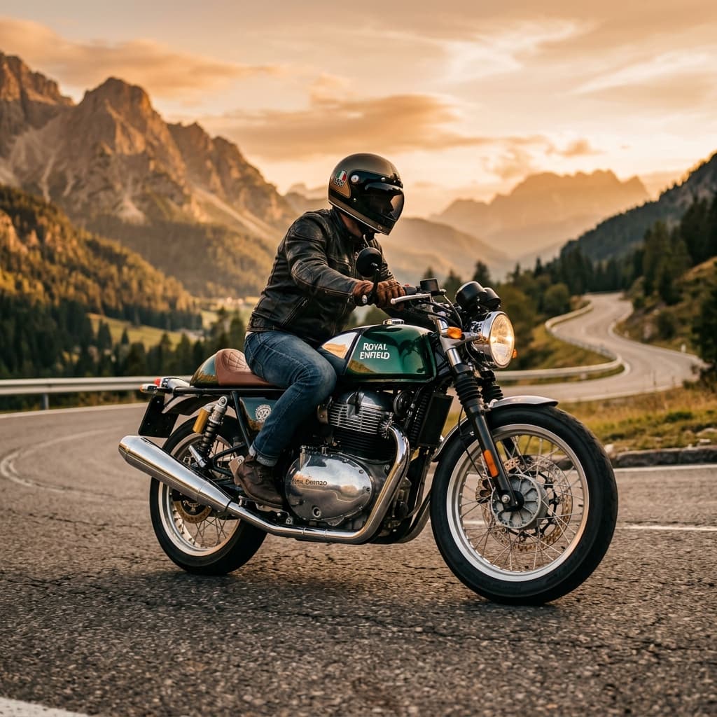 Royal Enfield Continental GT650 British Racing Green
